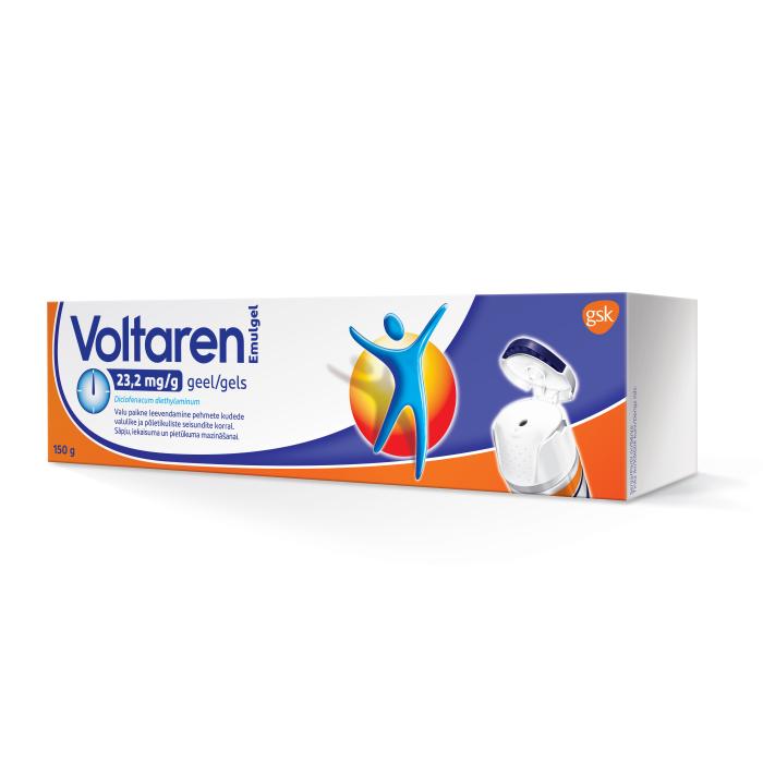 VOLTAREN EMULGEL GEEL 23.2MG 1G 150G N1