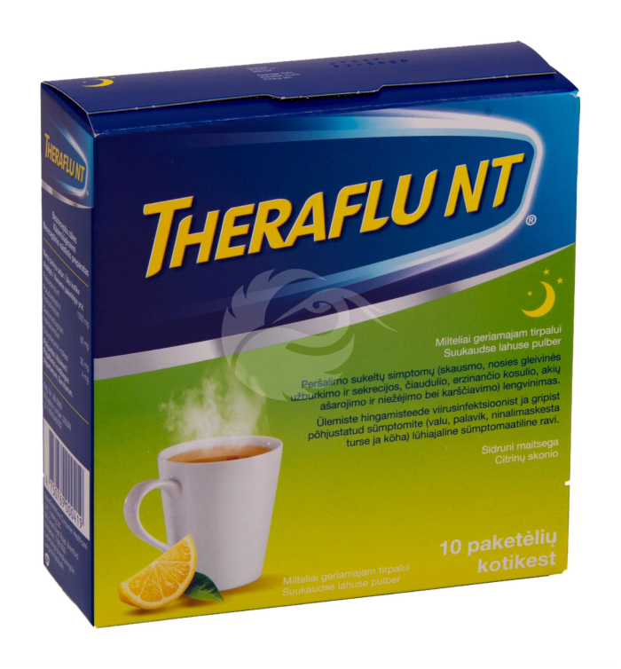THERAFLU NT SUUKAUDNE LAHUSE PULBER 1000MG+4MG+60MG+30MG N10