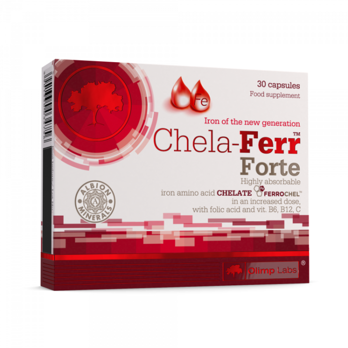 OLIMPLABS CHELA-FERR FORTE 28MG KAPSLID N30