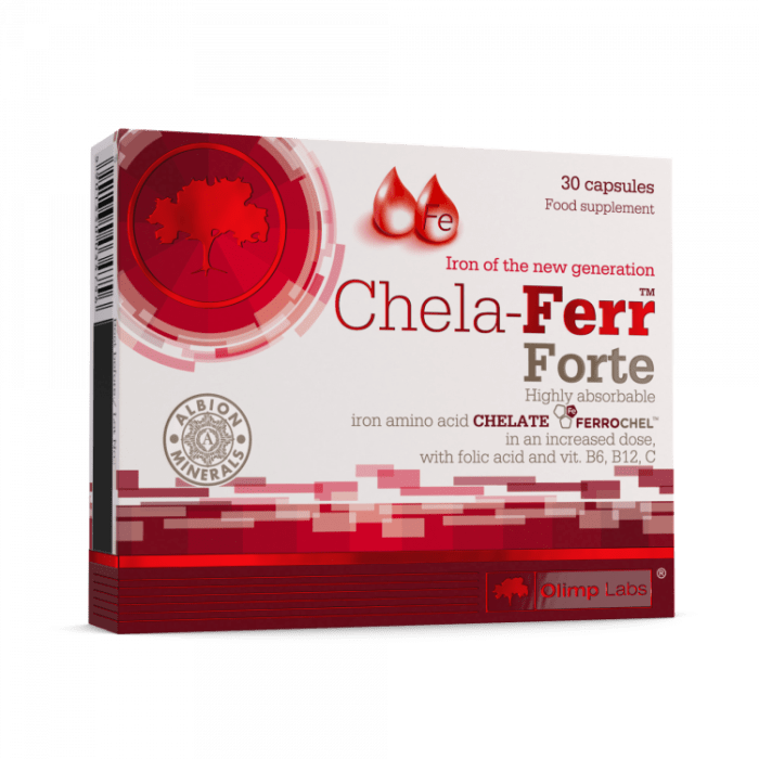 OLIMPLABS CHELA-FERR FORTE 28MG KAPSLID N30