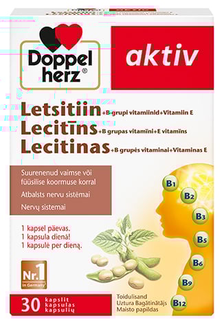 DOPPELHERZ AKTIV LETSITIIN TBL 500MG N30