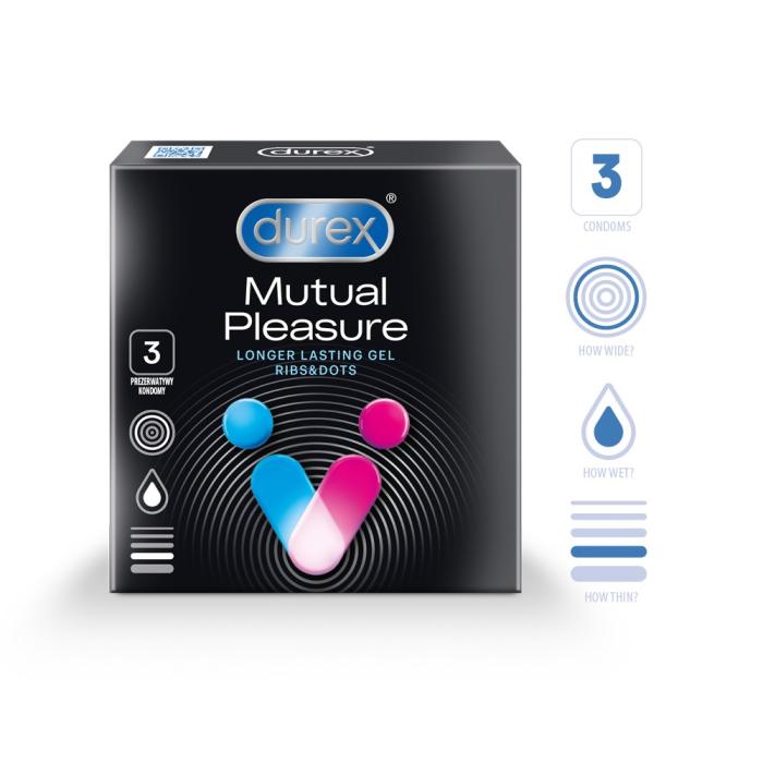 DUREX KONDOOMID MUTUAL PLEASURE 56MM N3