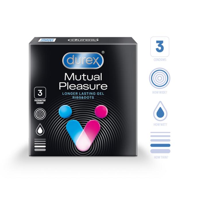 DUREX KONDOOMID MUTUAL PLEASURE 56MM N3