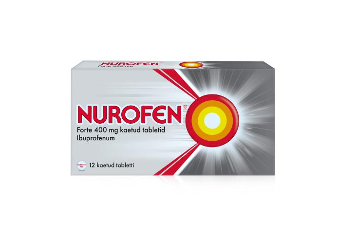 NUROFEN FORTE KAETUD TBL 400MG N12