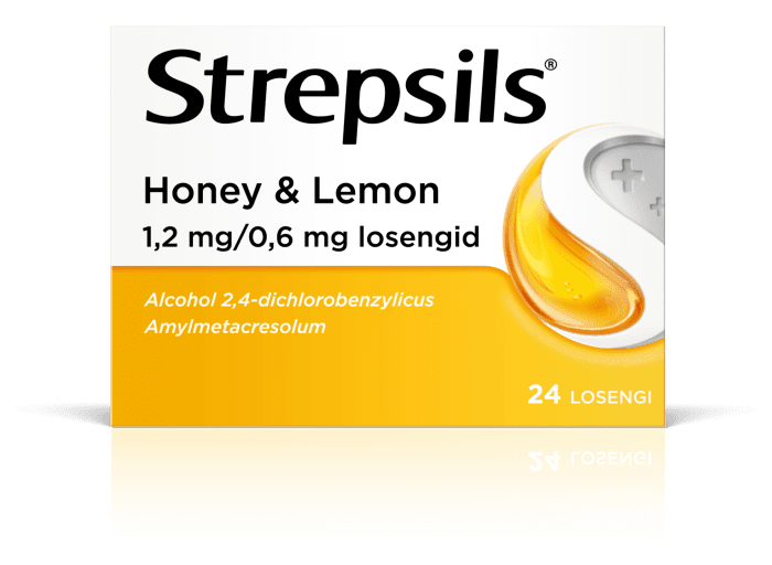 STREPSILS HONEY & LEMON LOSENG 0.6MG+1.2MG N24