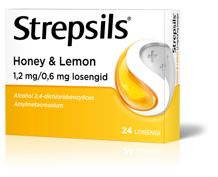 STREPSILS HONEY & LEMON LOSENG 0.6MG+1.2MG N24