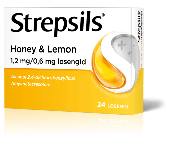 STREPSILS HONEY & LEMON LOSENG 0.6MG+1.2MG N24