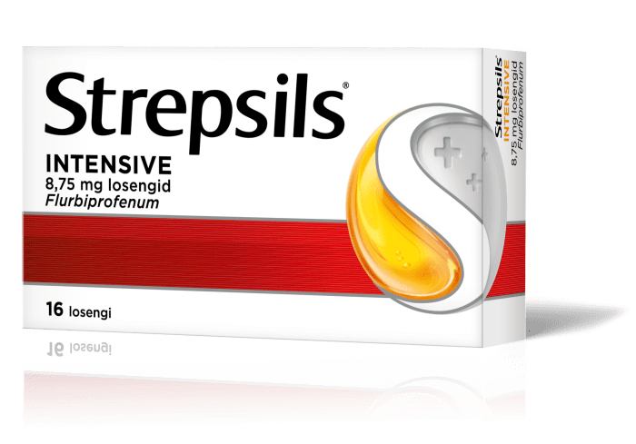 STREPSILS INTENSIVE LOSENG 8.75MG N16
