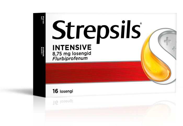 STREPSILS INTENSIVE LOSENG 8.75MG N16