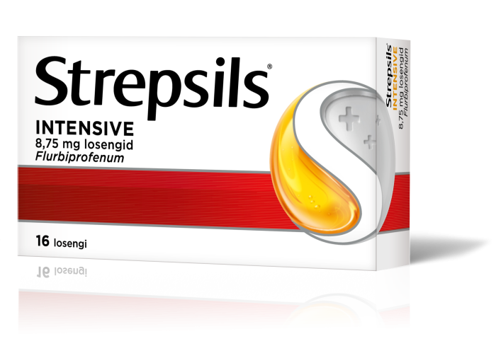 STREPSILS INTENSIVE LOSENG 8.75MG N16