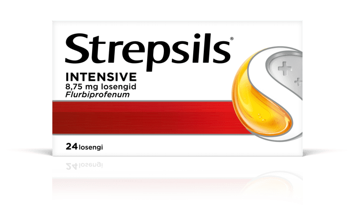 STREPSILS INTENSIVE LOSENG 8.75MG N24