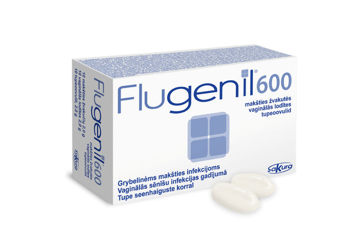 FLUGENIL 600 VAGINAALSED OOVULID N10