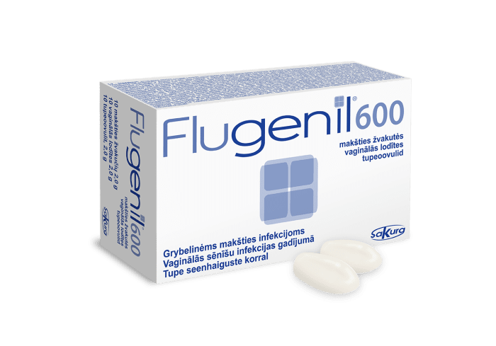 FLUGENIL 600 VAGINAALSED OOVULID N10
