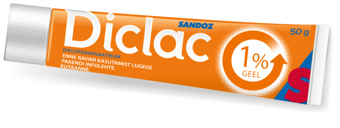 DICLAC 1% GEEL 10MG 1G 50G N1