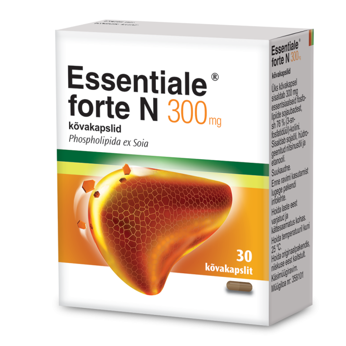 ESSENTIALE FORTE N KÕVAKAPSEL 300MG N30
