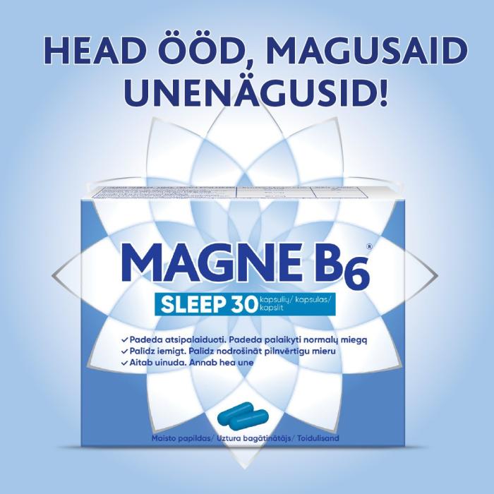 MAGNE B6 SLEEP KAPSLID N30