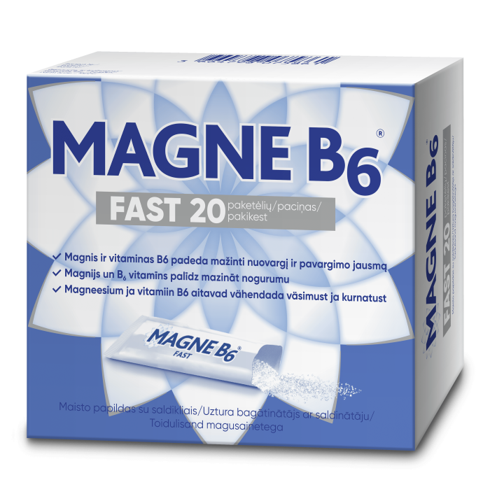 MAGNE B6 FAST GRAANULID N20