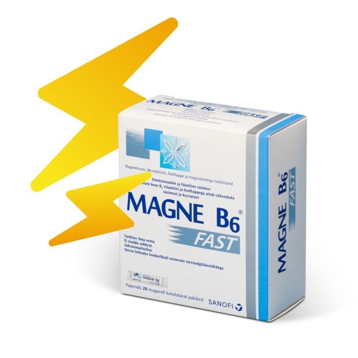 MAGNE B6 FAST GRAANULID N20