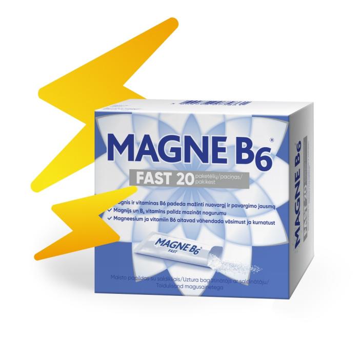 MAGNE B6 FAST GRAANULID N20
