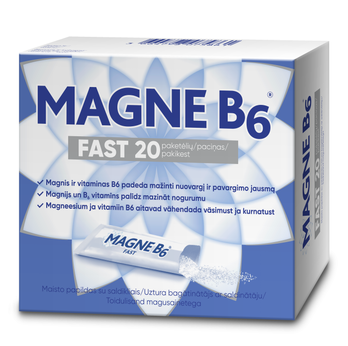 MAGNE B6 FAST GRAANULID N20