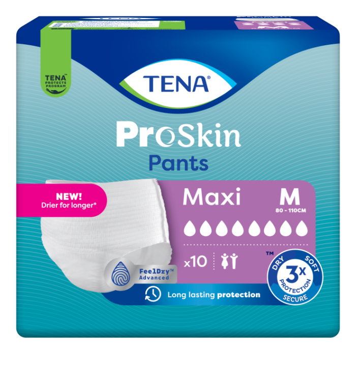 TENA PANTS IMAVAD PÜKSID MAXI M (80-110CM) (2550ml) N10