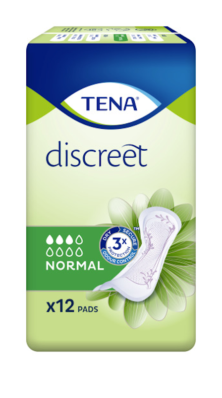 TENA DISCREET SIDE NORMAL 349ML N12