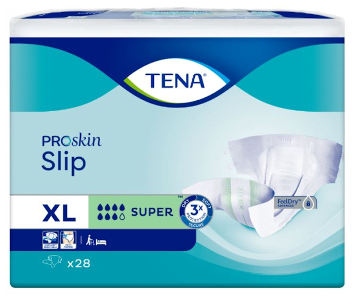 TENA SLIP PÜKSMÄHE SUPER XL 3100ML N28