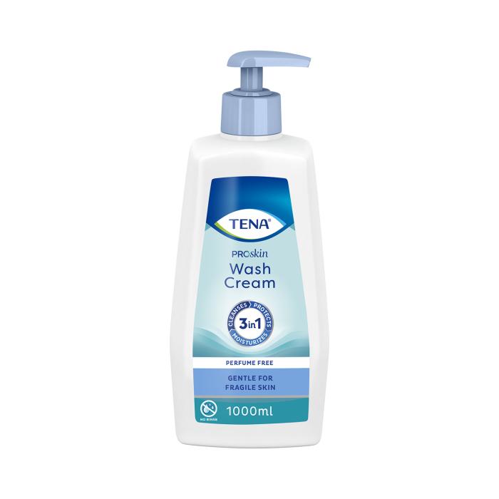 TENA WASH CREAM 3IN1 PESUKREEM LÕHNASTATUD 1000ML