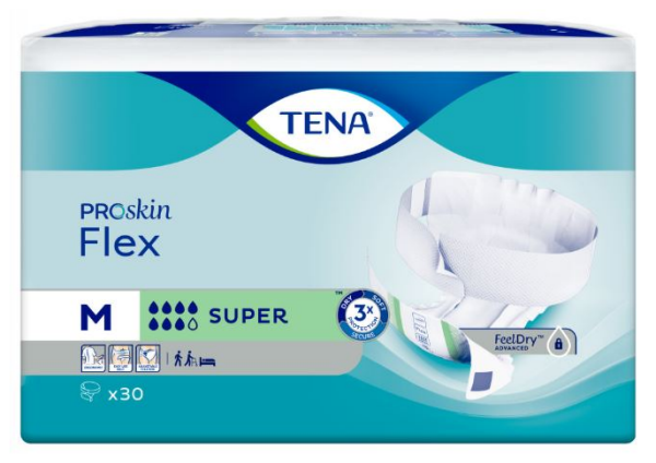 TENA FLEX VÖÖMÄHE SUPER M 2179ML N30