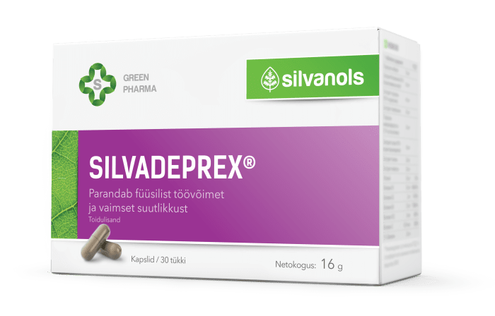 SILVADEPREX KAPSLID N30