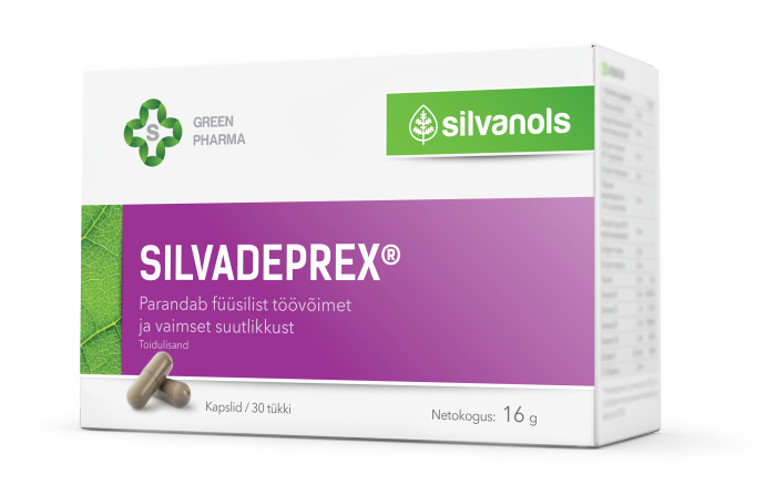 SILVADEPREX KAPSLID N30