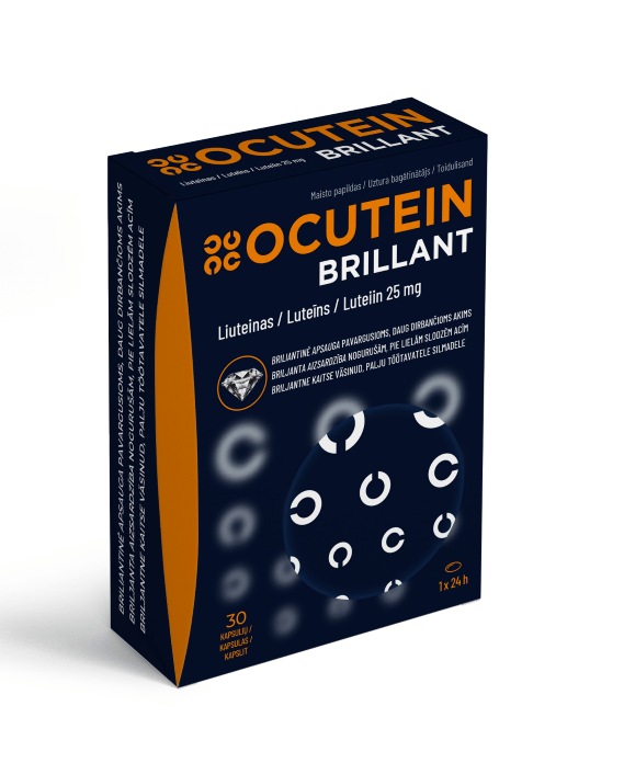 OCUTEIN BRILLANT LUTEIIN KAPSLID 25MG N30