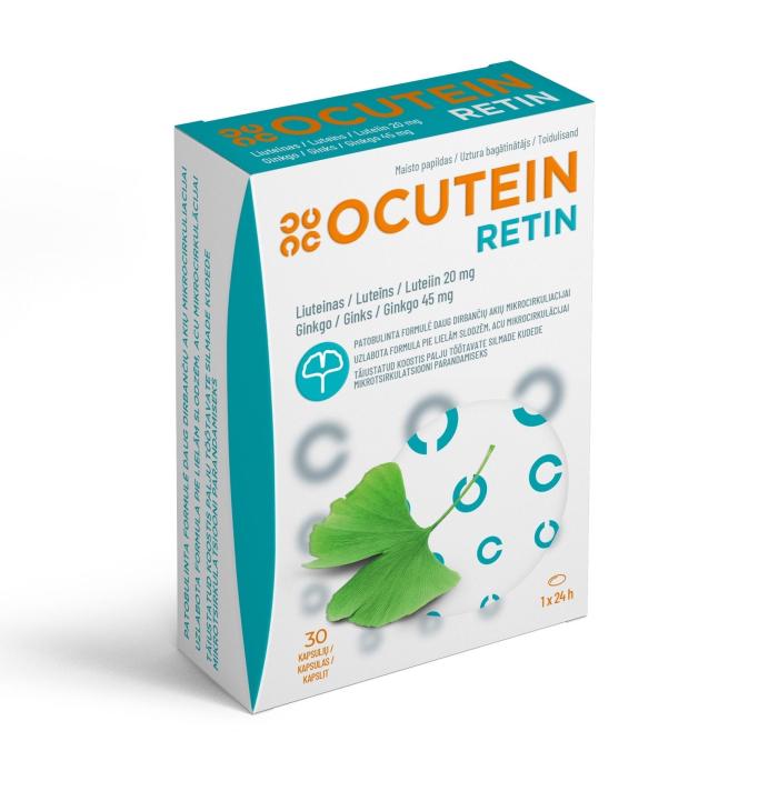 OCUTEIN RETIN LUTEIIN KAPSLID 20MG N30