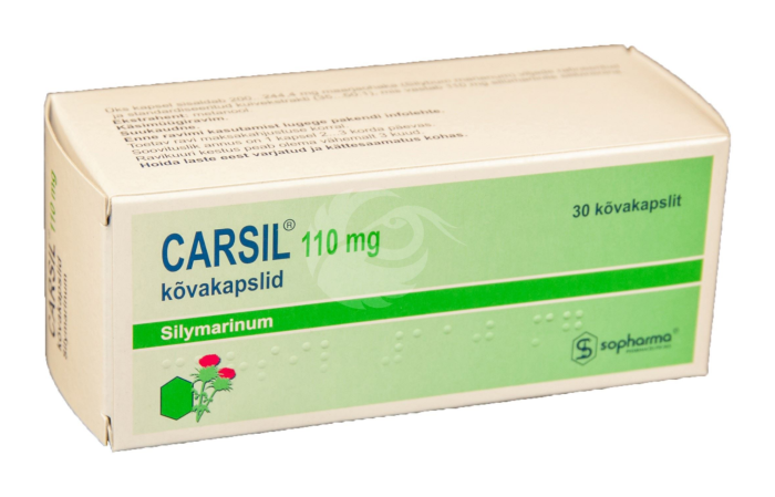 CARSIL KÕVAKAPSEL 110MG N30