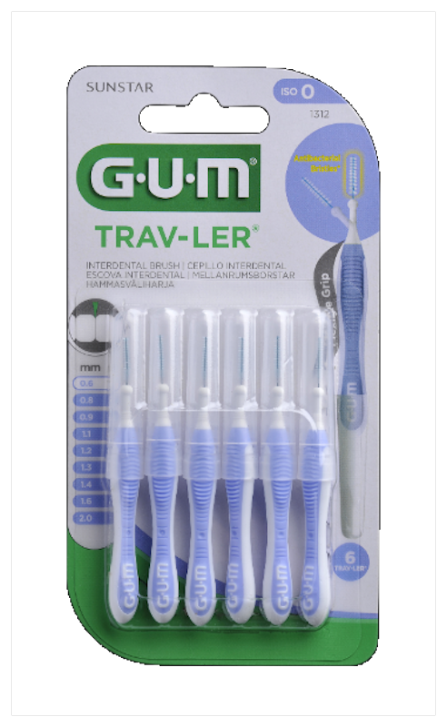 GUM HAMBAVAHEHARJAD TRAV-LER SILINDER 0,6MM HELE LILLA N6