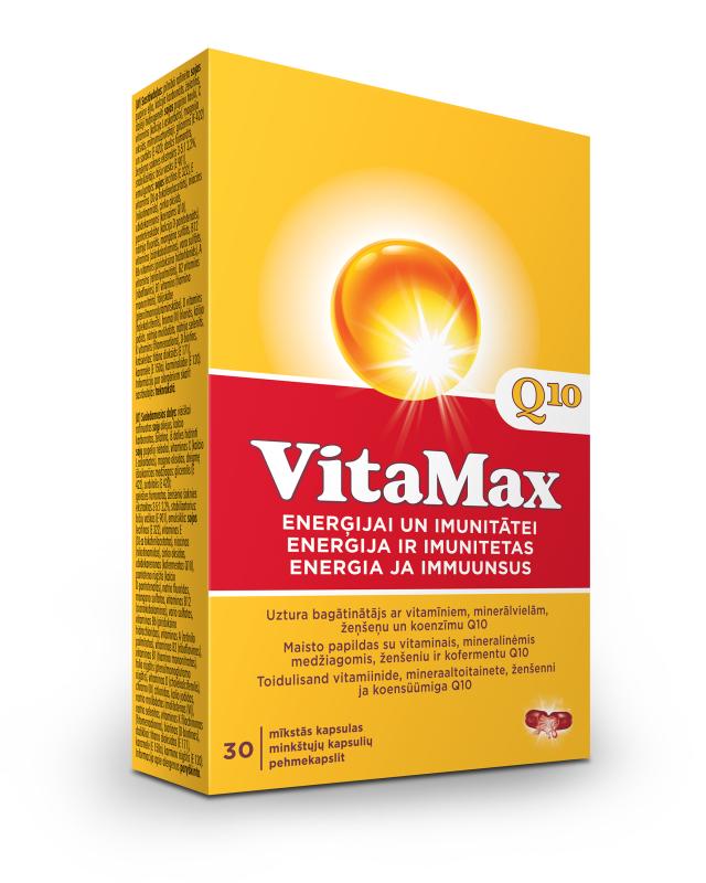 VITAMAX Q10 PEHMEKAPSLID N30