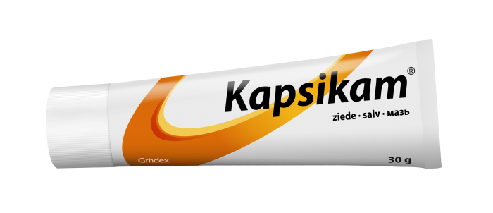 KAPSIKAM SALV 20MG+2MG+30MG+30MG+50MG 1G 30G N1