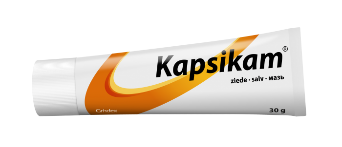 KAPSIKAM SALV 20MG+2MG+30MG+30MG+50MG 1G 30G N1