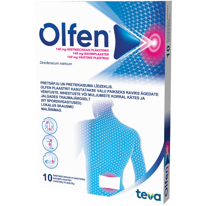 OLFEN RAVIMPLAASTER 140MG 140MG N10