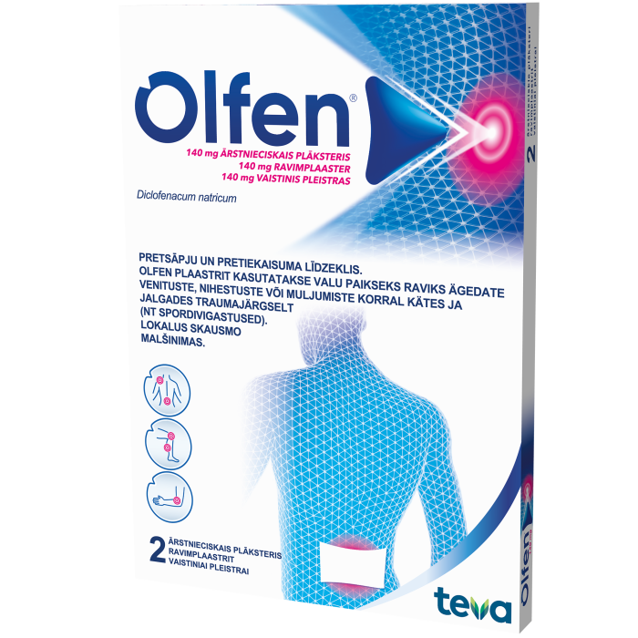 OLFEN RAVIMPLAASTER 140MG 140MG N2