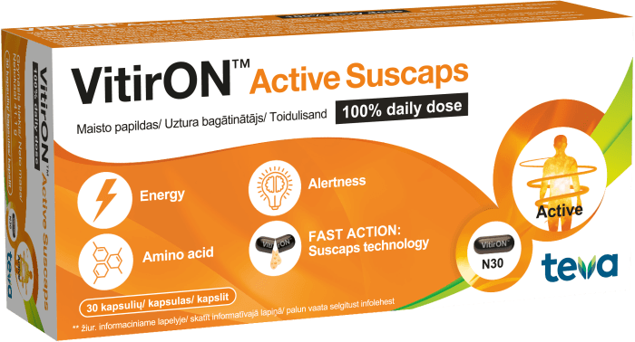 VITIRON ACTIVE SUSCAPS KAPSLID N30