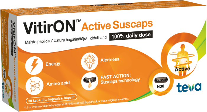 VITIRON ACTIVE SUSCAPS KAPSLID N30