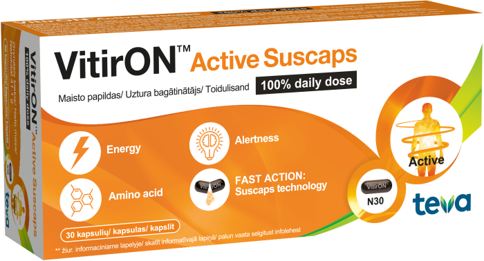 VITIRON ACTIVE SUSCAPS KAPSLID N30
