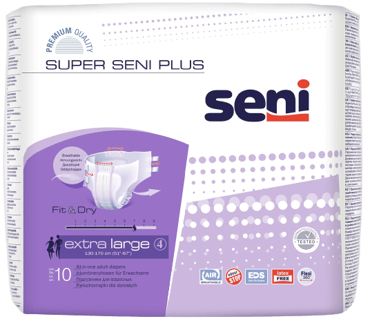 SENI SUPER PLUS PÜKSMÄHKMED XL 3200ML N10