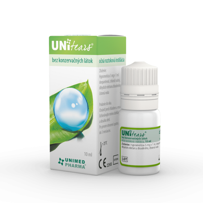 UNITEARS SILMATILGAD SÄILITUSAINEVABA 10ML