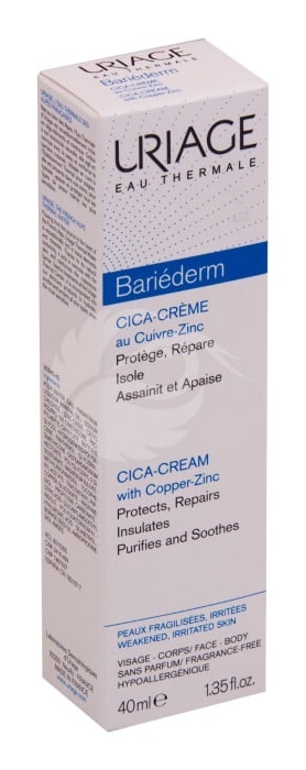URIAGE BARIEDERM CICA CU-ZN KREEM 40ML