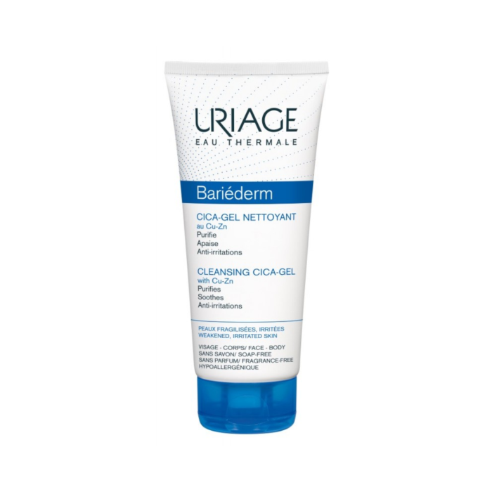 URIAGE BARIEDERM CICA CU-ZN PUHASTUSGEEL 200ML
