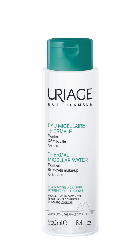 URIAGE EAU THERMALE MITSELLAARVESI RASUSELE, KOMBINEERITUD NAHALE 250ML