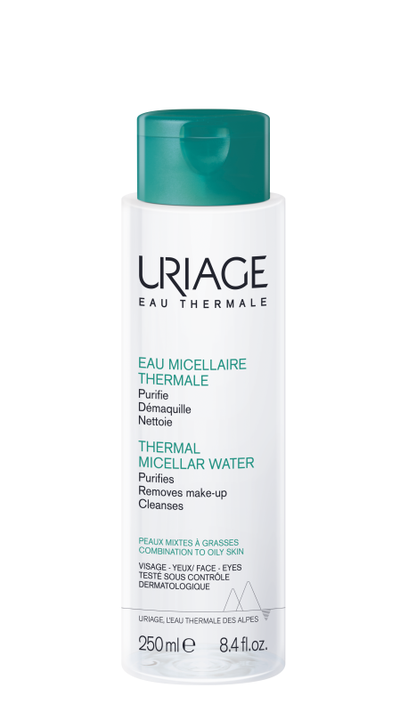 URIAGE EAU THERMALE MITSELLAARVESI RASUSELE, KOMBINEERITUD NAHALE 250ML