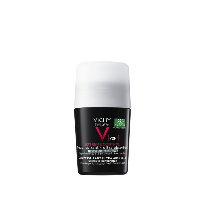 VICHY HOMME ANTIPERSPIRANT ROLL-ON 72H MEESTELE 50ML